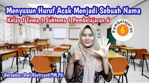 Operator mesin pemasang huruf cetak dengan film; Menyusun Huruf Acak Menjadi Sebuah Nama Kelas 1 Tema 1 Subtema 1 Pembelajaran 6 Youtube