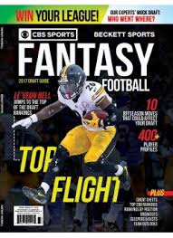 These three apps should help take you to the championship. Cbs Sports Beckett Sports Present Fantasy Football 2 2017 Le Veon Bell Cover Print Issue