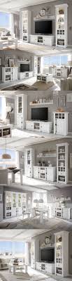 Westerland Schrankvitrine Standvitrine Vitrinenschrank Pinie Weiss 194cm Neu Vitrinen Stauraumschranke Wohnzimmer Anbauwand Wohnwand Anbauwand Wohnzimmer