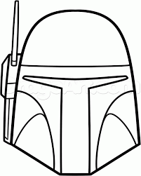 Easy To Draw Star Wars Characters How To Draw Boba Fett Easy Step 6 Star Wars Painting Star Wars Drawings Star Wars Spaceships