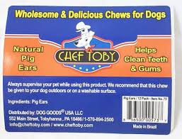 Maybe you would like to learn more about one of these? Pig Ear Dog Treat Recall Dog Goods Usa Issues Voluntary Recall
