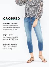 Paisley + sparrow is a participant in the amazon services llc associates program. Your Guide To Denim Inseams Flawlessend
