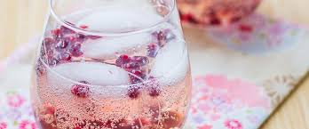 Spritz Rose Au Pamplemousse Grenade Recette Pamplemousse Boisson Rose Grenadier Commun