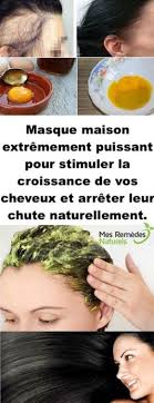 Masque Maison Extremement Puissant Pour Stimuler La Croissance De Vos Cheveux Et Arreter Leur Chute Natur Hair Mask For Growth Hair Growth Mask Diy Hair Growth