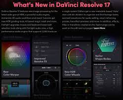 Download davinci resolve for free. Davinci Resolve 17 Announced Includes Over 300 New Features And Improvements Digital Photography Review
