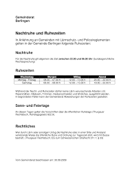 Mittagspause und nachtruhe ab 22 uhr ist für die hunde und deren besitzer ein fremdwort. Http Www Berlingen Ch Dl Php De 0d0uo Rq5u9h Ruhezeiten Pdf