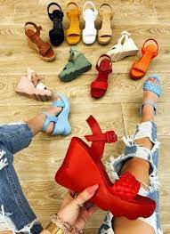 PLETENE SANDALE NA PUNU PETU - CRVENE - Hop Hop Shop: Ženska obuća i torbe  - Online prodaja cipela
