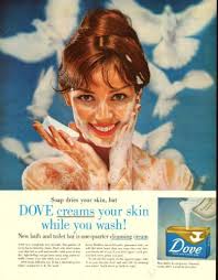 1960s Vintage Ad Dove Soap Bath Bar Pretty Model Suds Doves Free Bonus 072214 Vintage Ads Dove Soap Vintage Makeup Ads