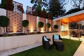 Brise Vue Jardin Et Deco En Acier Corten 30 Idees Splendides Brise Vue Jardin Amenagement Jardin Jardins