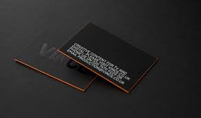 Gold foil business card design guidelines. Vince Production Company Business Card Business Card Design Inspiration