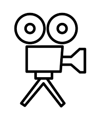 Draw on a strip of paper (one picture after the other) to represent a movie scenario. Camera Coloring Pages Coloring Home