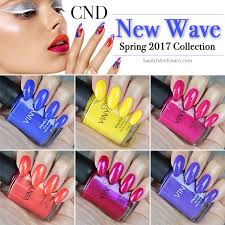 Cnd New Wave Collection Swatches Review Swatch And Learn
