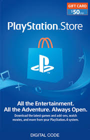 Playstation Store 50 Gift Card Sony Digital Download Walmart Com In 2020 Ps4 Gift Card Store Gift Cards Gift Card Generator