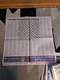 With these 10 sites, you can find free easy crosswords to print, puzzles, and other resources to keep you bus. This Massive Crossword Puzzle That We Got In The Thanksgiving Paper Usa Today Affiliate Crossword