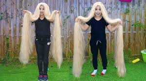 As the little boys' hair gets longer, quick trims become necessary. Long Hair Youtube