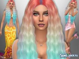 Скачать симка Aviva Levi от divaka45 для Симс 4