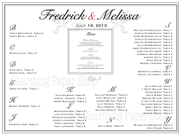 pin on wedding table charts