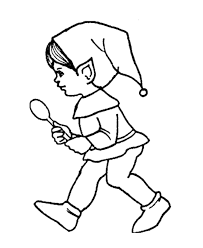 Welcome to the joyful and fun elves coloring pages! Elf Coloring Coloring Home