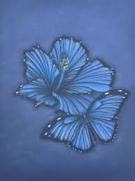 Check spelling or type a new query. Creative Blue Butterfly Wing Hibiscus Flower Drawing On Behance