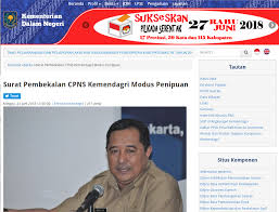 Politeknik negeri jember kementerian pendidikan dan kebudayaan. Klarifikasi Kemendagri Tidak Pernah Mengeluarkan Dan Mengedarkan Surat Pembekalan Cpns Tahun 2018 Cek Fakta