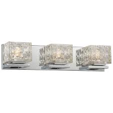 Illuminate a bath or living. Good Lumens By Madison Avenue 3 Light Chrome Led Bath Vanity Light 23843 The Home Depot Vanity Lighting Bath Vanity Lighting Bathroom Vanity Lighting