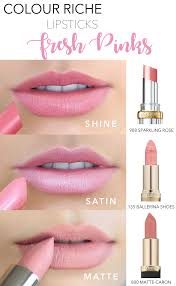 L Oreal сияющая помада для губ Color Riche Shine Fresh Pink Lip Shades For Summer Featuring L Oreal Colour Riche Colour Riche Shine In 908 Sparkling Rose Colour Lipstick Kit Violet Lipstick Lipstick Colors