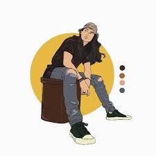 Wallpaper engine wallpaper gallery create your own animated live wallpapers and immediately share them with other users. Boy Illustration Ilustrasi Ilustrasi Karakter Ilustrasi Poster