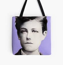 Arthur Rimbaud Tote Bags for Sale