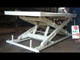 Hydraulic Scissor Lift Remote Operated Youtube Scissor Lift Lift Table Hydraulic