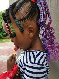 Braid hairstyles for black kids. Sa Kids Are Getting Colourful Braids To Look Like Sho Madjozi Lovablevibes South Africa Nigeria Africa World Entertainment News