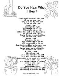 Bluebonkers Do You Hear What I Hear Free Printable Christmas Carol Lyrics Sheets Favori Christmas Songs Lyrics Christmas Carols Lyrics Merry Christmas Song