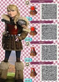 Animal Crossing New Leaf How To Train Your Dragon 2 Astrid Dress Animal Crossing Qr Animal Crossing Qr Codes Animal Crossing