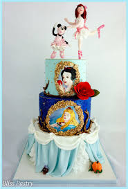 The top is a small (maybe 6 inch) round cake. Top Disney Princess Cakes Cakecentral Com