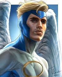 Download Blonde Warren Worthington III Angel (Marvel Comics) Comic Angel Art