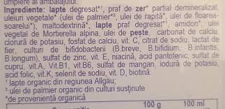 Instructions for topfer stage pre childrens' milk: Lactana Bio Baby Milk Formula No 2 From 6 Months Topfer 600 G