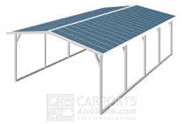 D eggshell galvanized steel carport, car canopy and shelter with 340 reviews and the arrow 20 ft. Carports Metal Carport Kits Garage Kits Metal Building Rv Car Ports