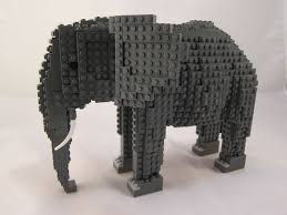 Lego Elephant Elephant Lego Animals Lego