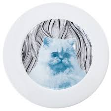 Chrissie Abbott For Jaguarshoes 12 Dinner Plate Hello Kitten Cat Items Magic Cat