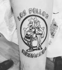 Better Call Saul na platformě X: „This epic #LosPollosHermanos tattoo by  @vini013sfc https://t.co/MhW6dO9jeS“ / X