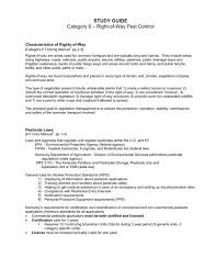 The application of pesticides to standing or running water, except for pesticide applications which 8 aquatic pilot objectives 1. Study Guide Category 6 A Right Of Way Pest Control