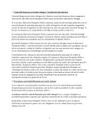 923/2014 pentru aprobarea normelor metodologice generale referitoare la exercitarea controlului financiar preventiv , la art. Control Financiar Referat