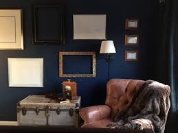 Little Gentlemen S Room Nursery Navy Walls Wall Color White Moose Head Mounted Brass Hardware Leather Bedroom Ashley Furniture Chairs White Leather Chair