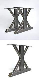 Its a strong and very stable steel table hairpin legs design. 51 Steel Table Base Ideas Steel Table Table Base Steel Table Base