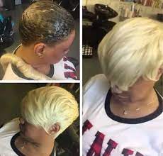 Short Blonde Baby Quick Weaves Quick Weave Hairstyles Short Weave Hairstyles Short Quick Weave Styles