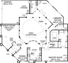 For some people, the garage door is the front door of their property because they drive their vehicle into the garage and then enter the house through a side door. 25 Top Ideas House Plan With Middle Courtyard