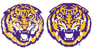 715x627 ohio state buckeyes helmet logo. Lsu Football On Twitter Icymi New Lsu Tiger Head Was On Our Helmets Today Side By Side Comparison Of Old Since 1972 And New Http T Co Rxgescarlo