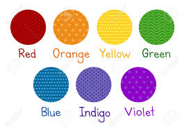 Colours that go well with dark violet and indigo tone combination palettes. Illustration Of Of The Red Orange Yellow Green Blue Indigo And Violet Colors In Different Patterns Stock Photo Picture And Royalty Free Image Image 81657358