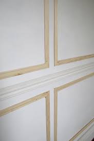 Shaker panel wainscoting for a minimal look Dining Room Remodel Installing Wall Panels Swoon Worthy