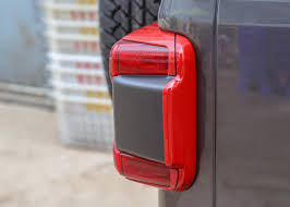 Taillight Cover Trim For Jeep Wrangler Jl 2018 2019 In 2020 Tail Lights Covers Wrangler Jl Wrangler
