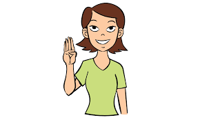 If a word next to its definition is not a link, then no animated sign is available for that word. Letter B